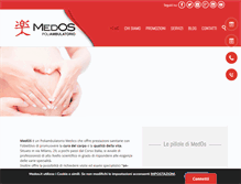 Tablet Screenshot of medos.it